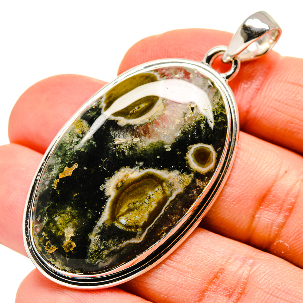 Ocean Jasper Pendants handcrafted by Ana Silver Co - PD754236