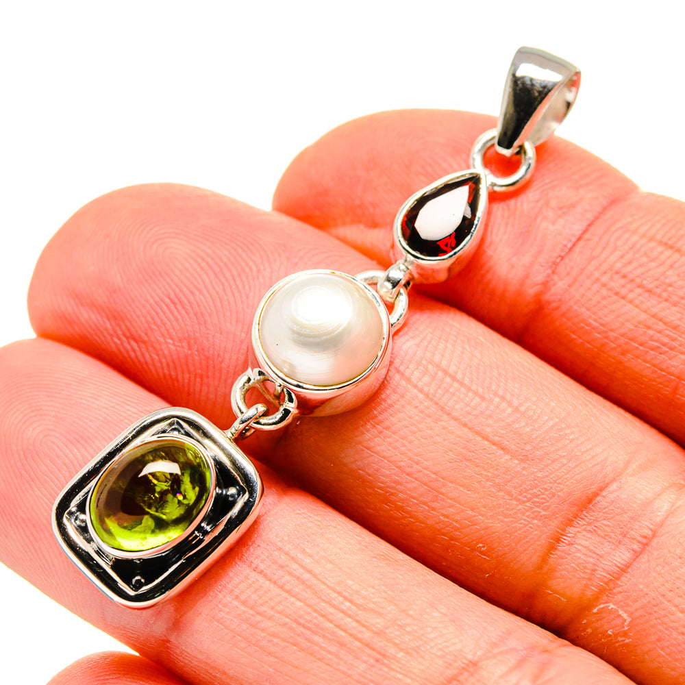Peridot Pendants handcrafted by Ana Silver Co - PD754250