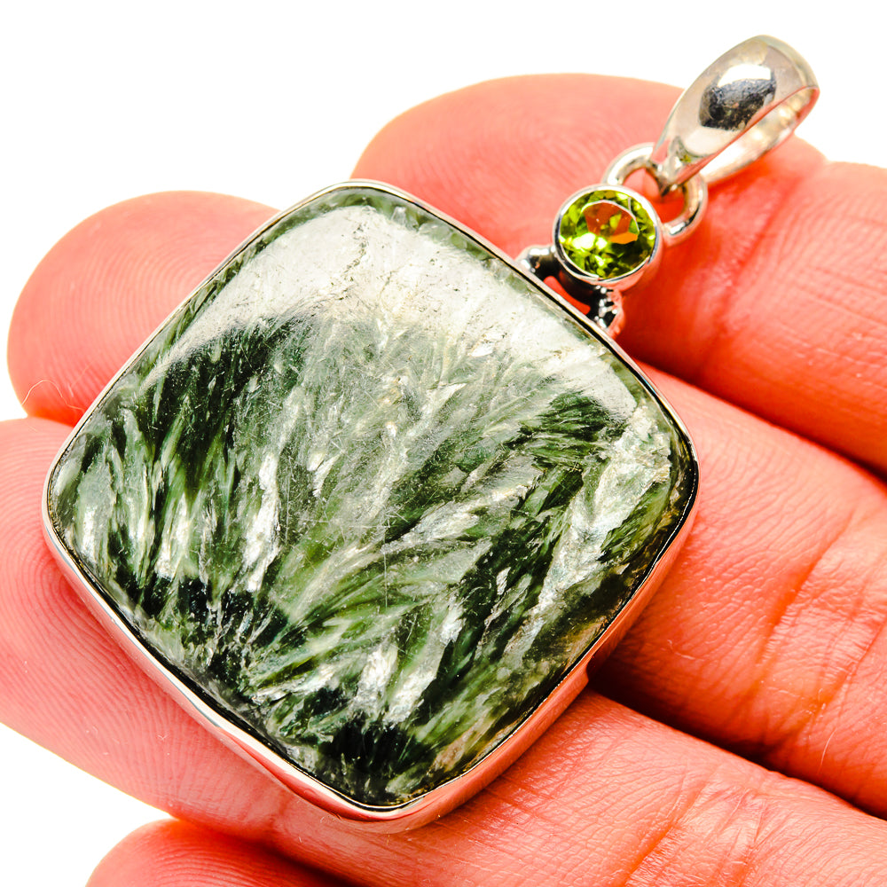 Seraphinite Pendants handcrafted by Ana Silver Co - PD754272
