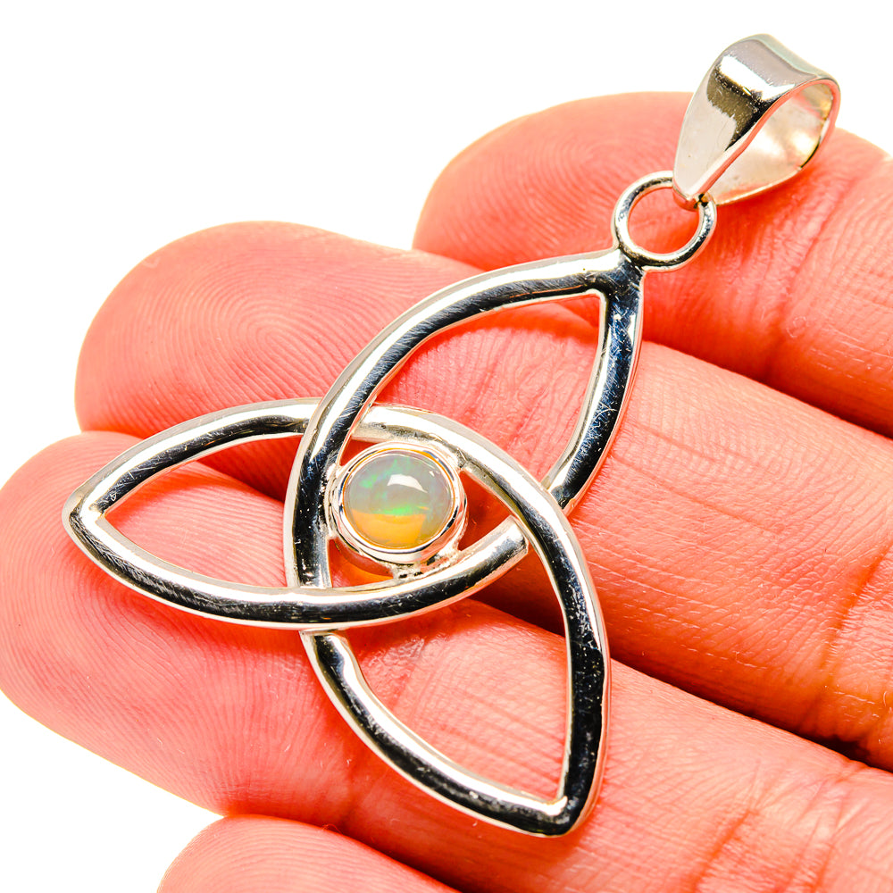 Ethiopian Opal Pendants handcrafted by Ana Silver Co - PD754274