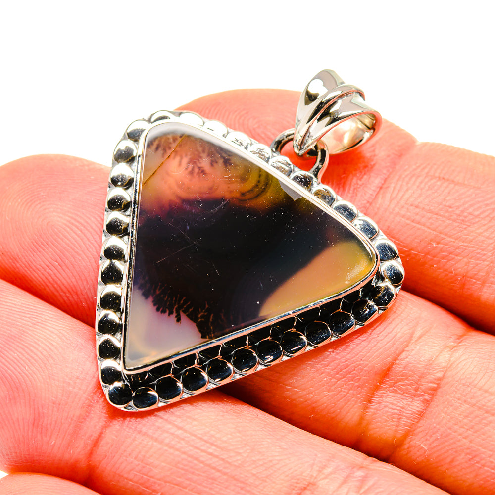 Montana Agate Pendants handcrafted by Ana Silver Co - PD754276
