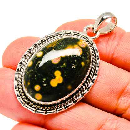Ocean Jasper Pendants handcrafted by Ana Silver Co - PD754278