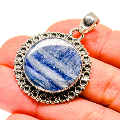 Kyanite Pendants handcrafted by Ana Silver Co - PD754279
