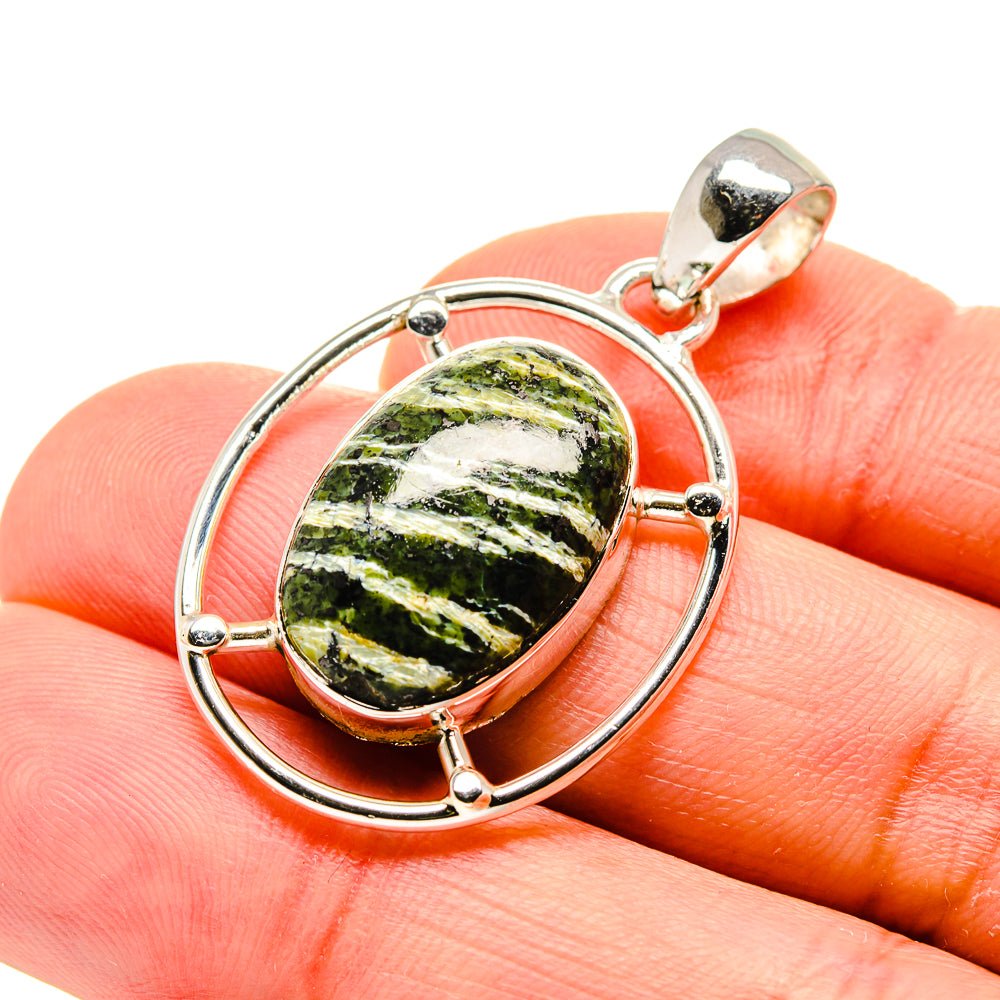 Lizard Jasper Pendants handcrafted by Ana Silver Co - PD754285