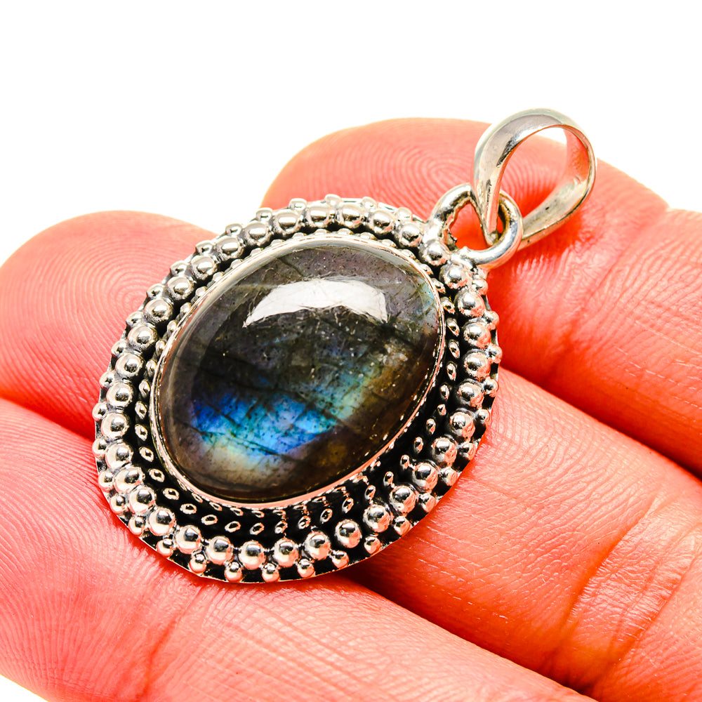 Labradorite Pendants handcrafted by Ana Silver Co - PD754298