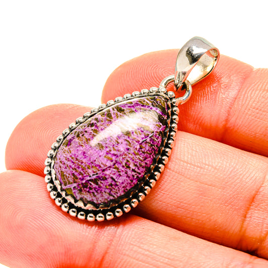 Stichtite Pendants handcrafted by Ana Silver Co - PD754337