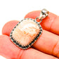 Scolecite Pendants handcrafted by Ana Silver Co - PD754338