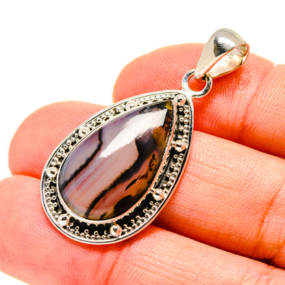 Montana Agate Pendants handcrafted by Ana Silver Co - PD754342