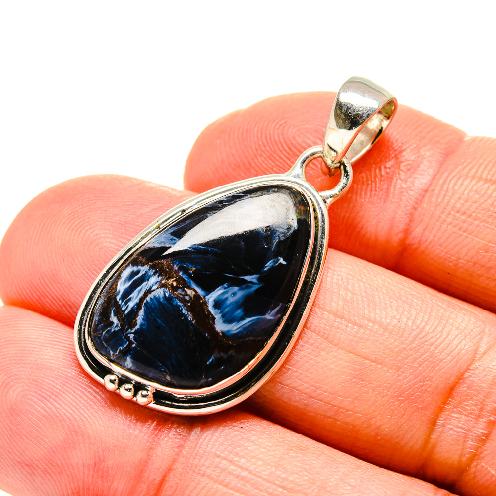 Pietersite Pendants handcrafted by Ana Silver Co - PD754354