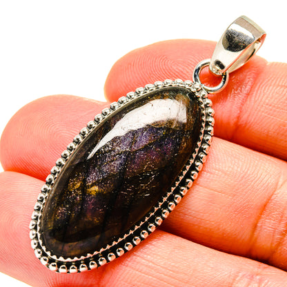 Labradorite Pendants handcrafted by Ana Silver Co - PD754372