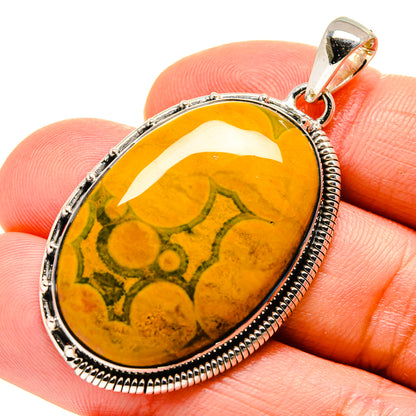 Ocean Jasper Pendants handcrafted by Ana Silver Co - PD754389