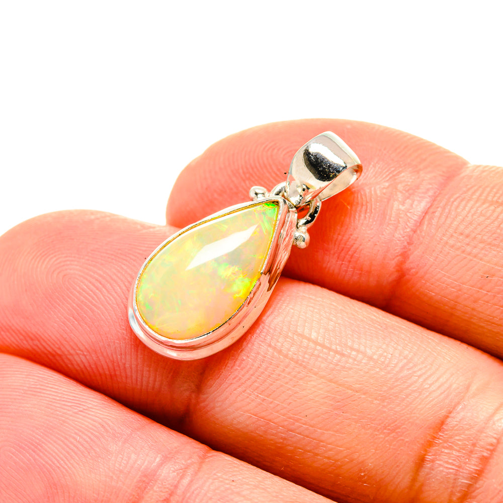 Ethiopian Opal Pendants handcrafted by Ana Silver Co - PD754406