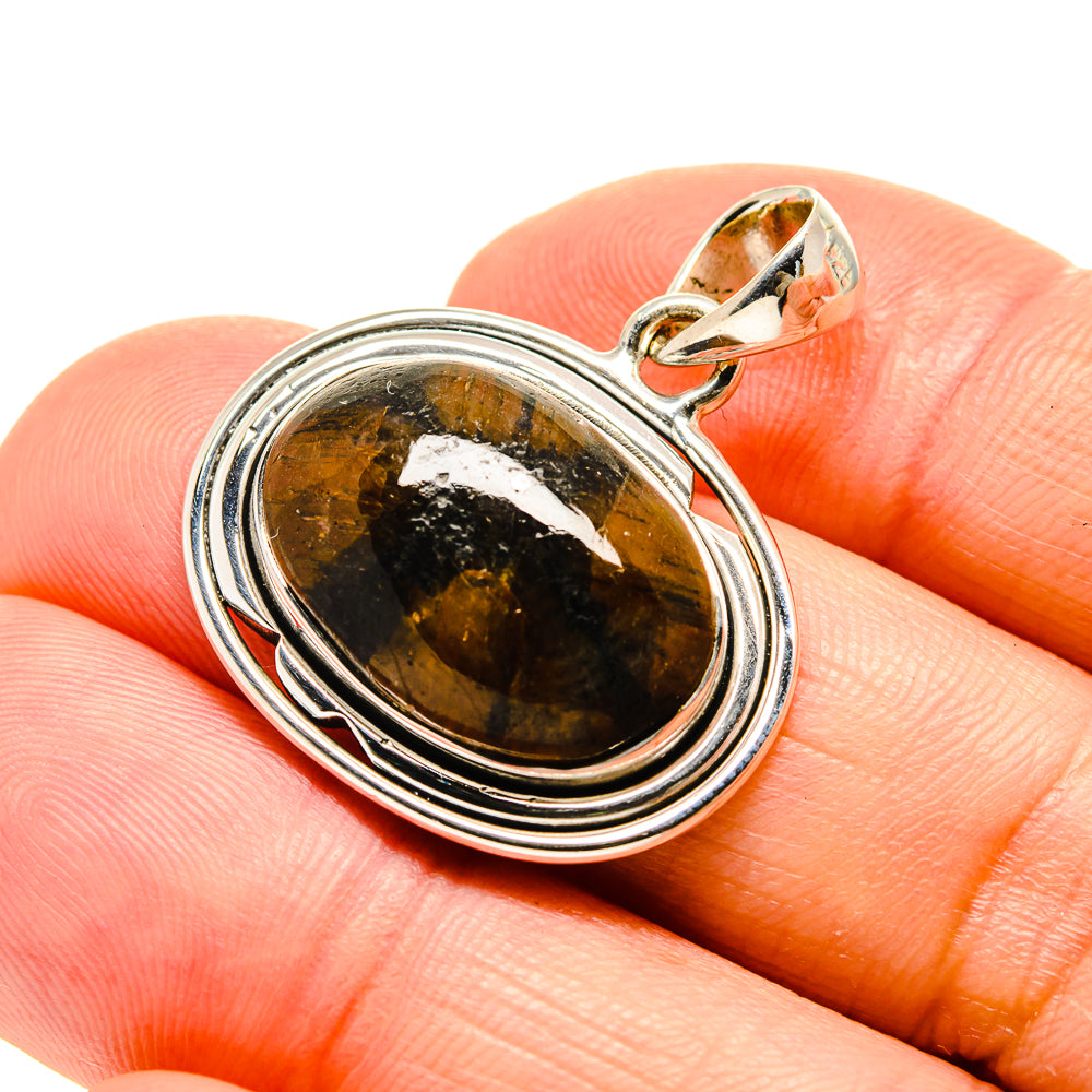 Chiastolite Pendants handcrafted by Ana Silver Co - PD754416