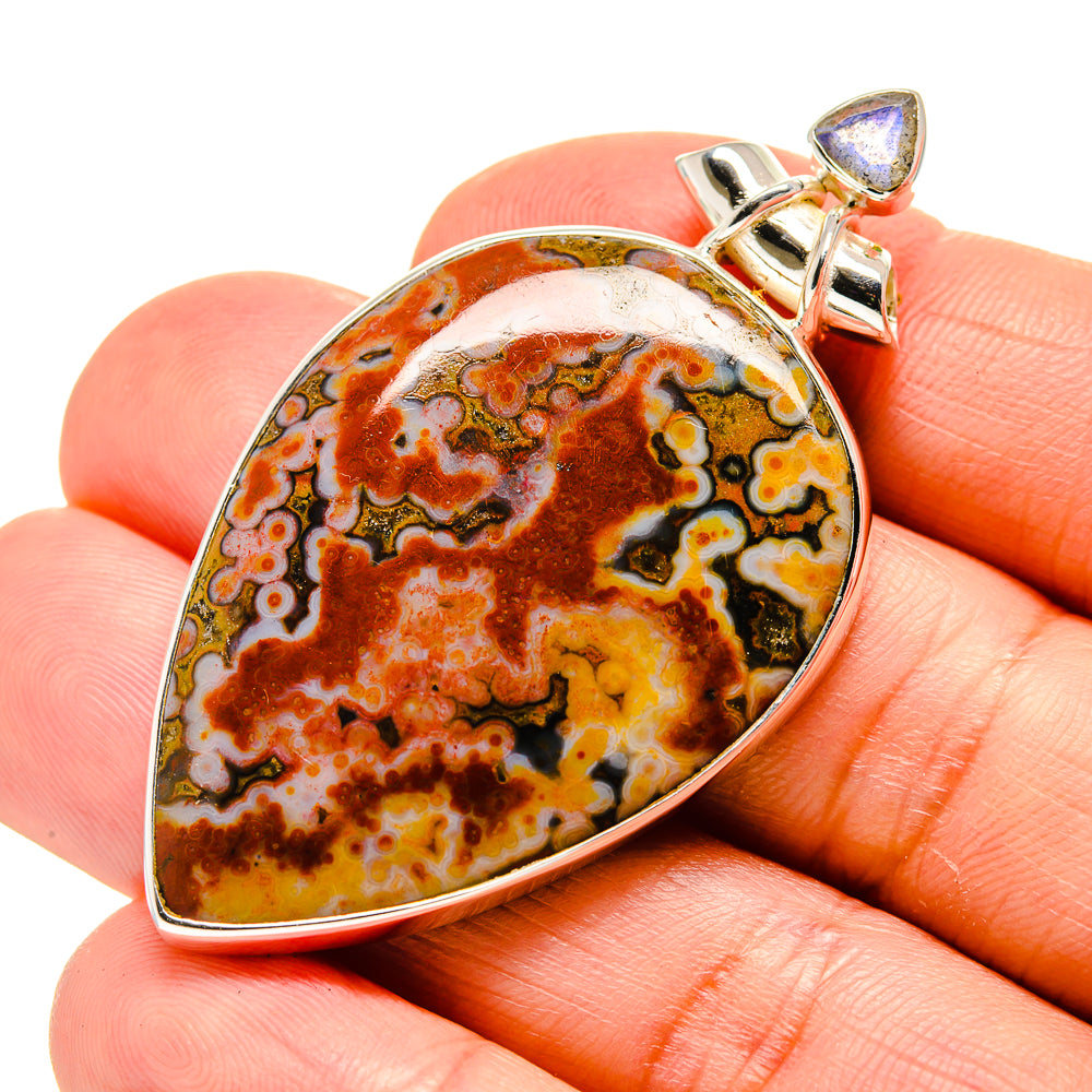 Ocean Jasper Pendants handcrafted by Ana Silver Co - PD754434