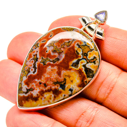 Ocean Jasper Pendants handcrafted by Ana Silver Co - PD754434