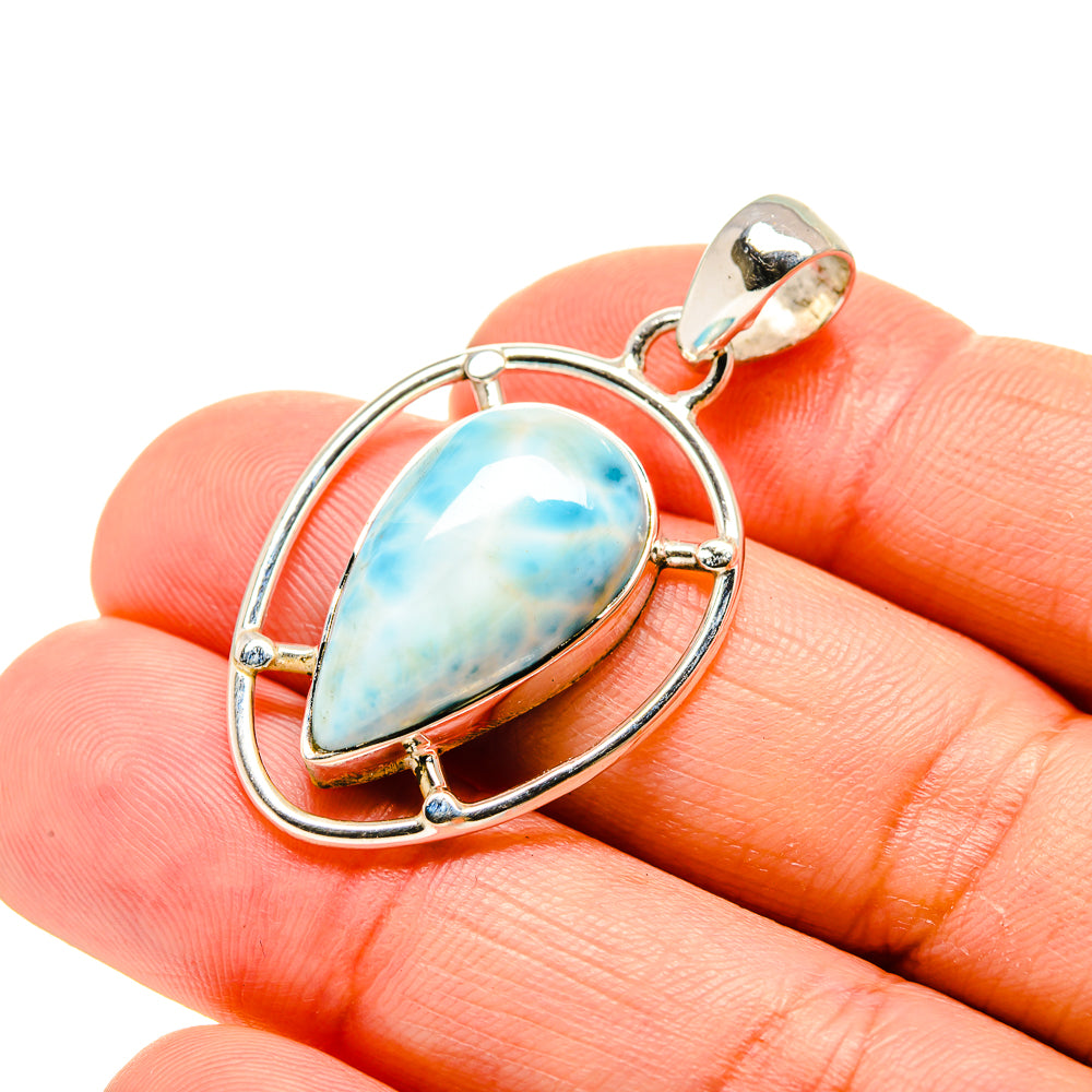 Larimar Pendants handcrafted by Ana Silver Co - PD754438