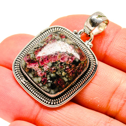 Russian Eudialyte Pendants handcrafted by Ana Silver Co - PD754447
