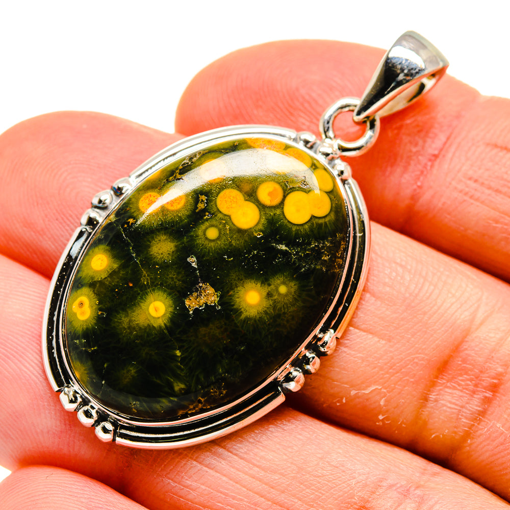 Ocean Jasper Pendants handcrafted by Ana Silver Co - PD754460