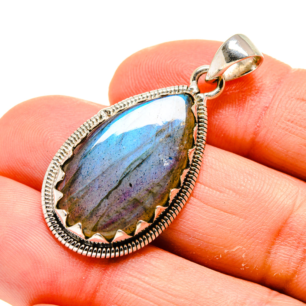 Labradorite Pendants handcrafted by Ana Silver Co - PD754466
