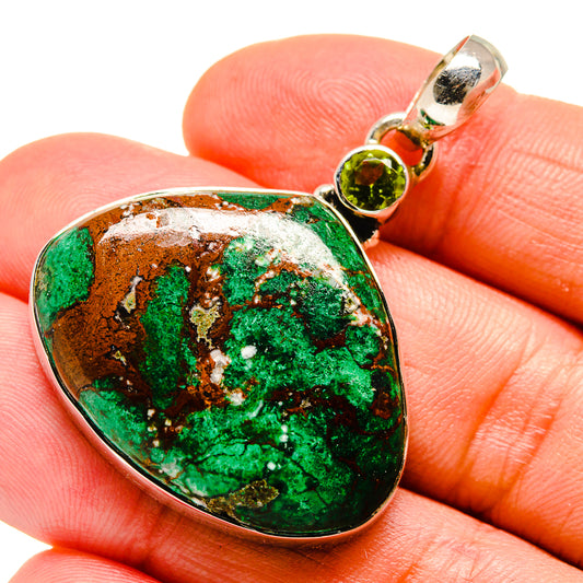 Chrysocolla Pendants handcrafted by Ana Silver Co - PD754474