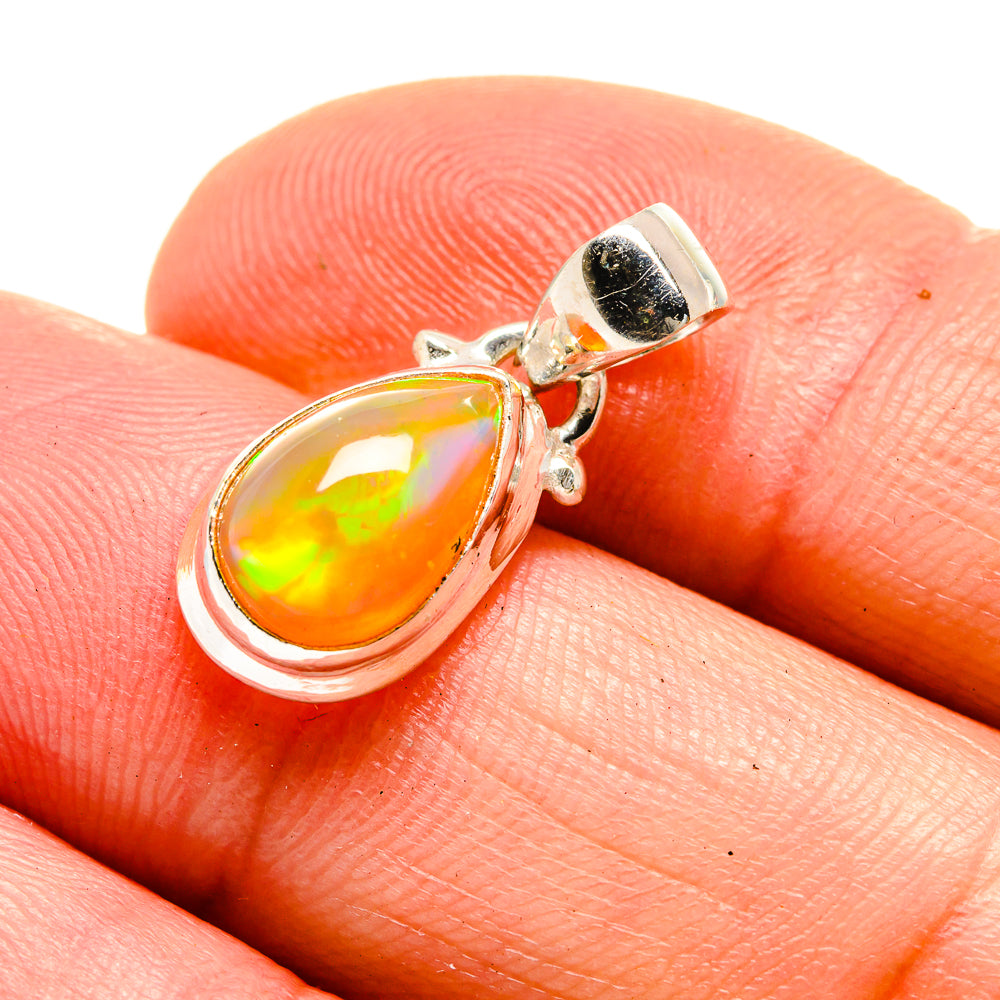 Ethiopian Opal Pendants handcrafted by Ana Silver Co - PD754506