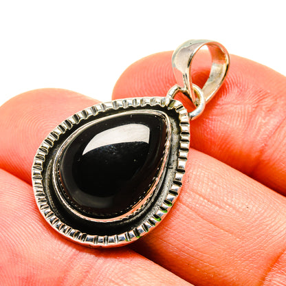 Black Onyx Pendants handcrafted by Ana Silver Co - PD754518