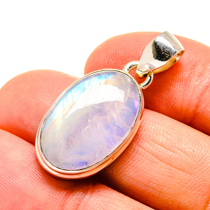 Rainbow Moonstone Pendants handcrafted by Ana Silver Co - PD754524