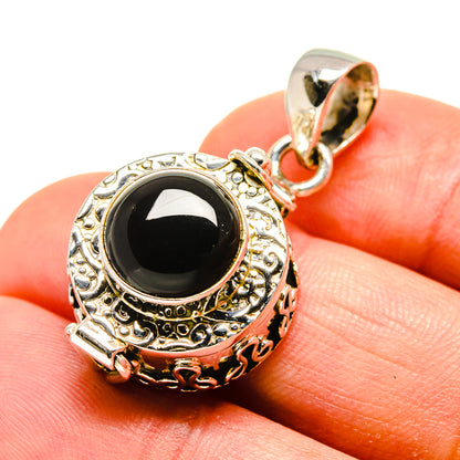 Black Onyx Pendants handcrafted by Ana Silver Co - PD754535