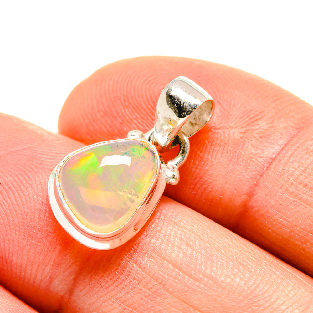 Ethiopian Opal Pendants handcrafted by Ana Silver Co - PD754542