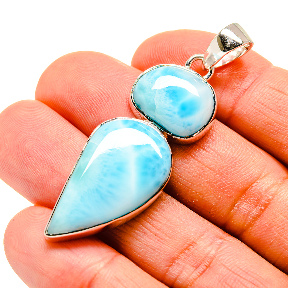 Larimar Pendants handcrafted by Ana Silver Co - PD754566