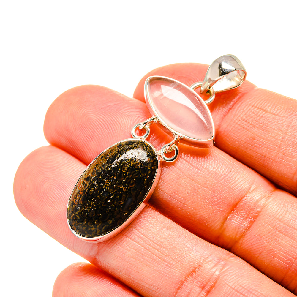 Dinosaur Bone Pendants handcrafted by Ana Silver Co - PD754587