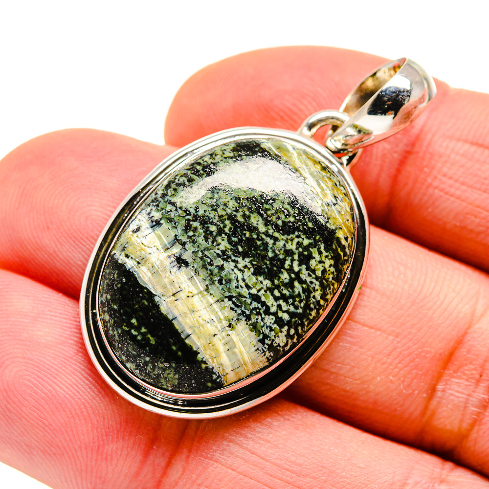 Lizard Jasper Pendants handcrafted by Ana Silver Co - PD754597