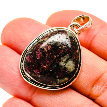 Russian Eudialyte Pendants handcrafted by Ana Silver Co - PD754601