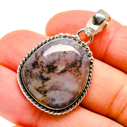 Dendritic Opal Pendants handcrafted by Ana Silver Co - PD754602