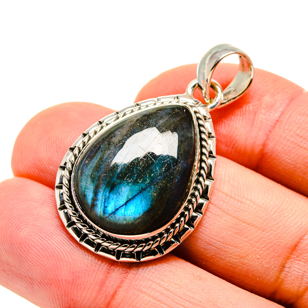 Labradorite Pendants handcrafted by Ana Silver Co - PD754603