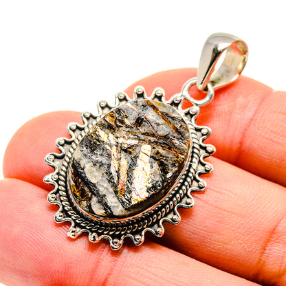 Astrophyllite Pendants handcrafted by Ana Silver Co - PD754608