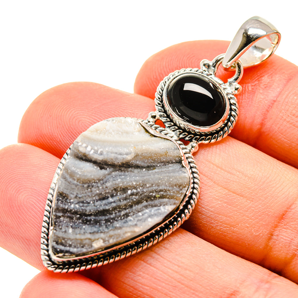 Desert Druzy Pendants handcrafted by Ana Silver Co - PD754619