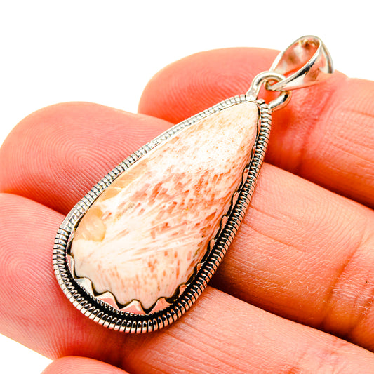 Scolecite Pendants handcrafted by Ana Silver Co - PD754620