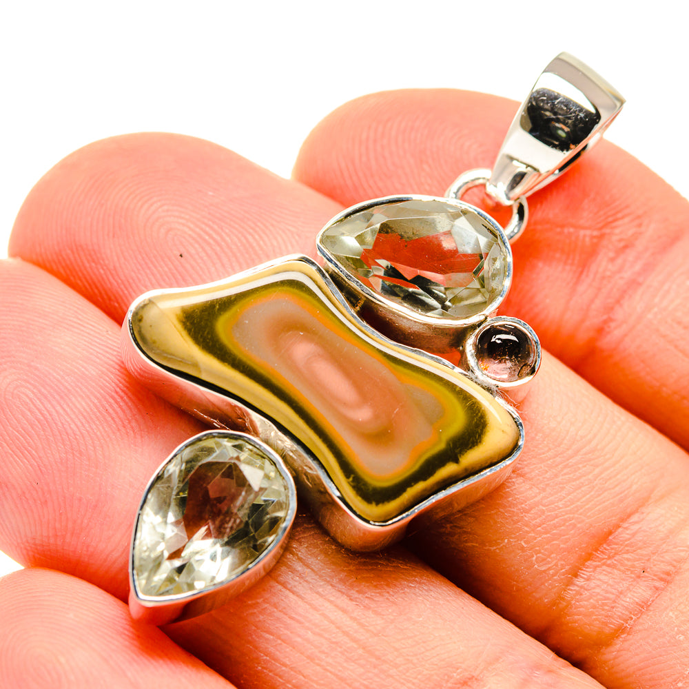 Willow Creek Jasper Pendants handcrafted by Ana Silver Co - PD754637