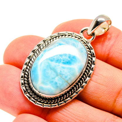Larimar Pendants handcrafted by Ana Silver Co - PD754648