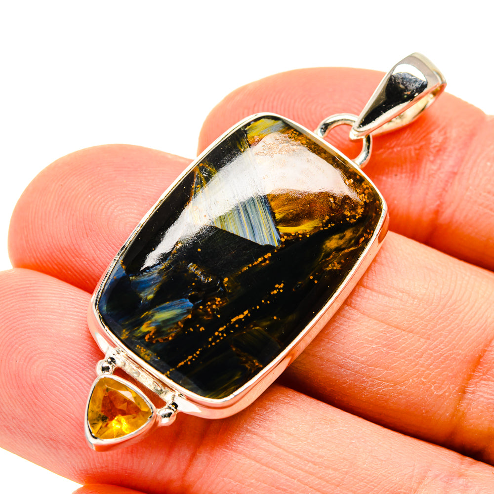 Pietersite Pendants handcrafted by Ana Silver Co - PD754653