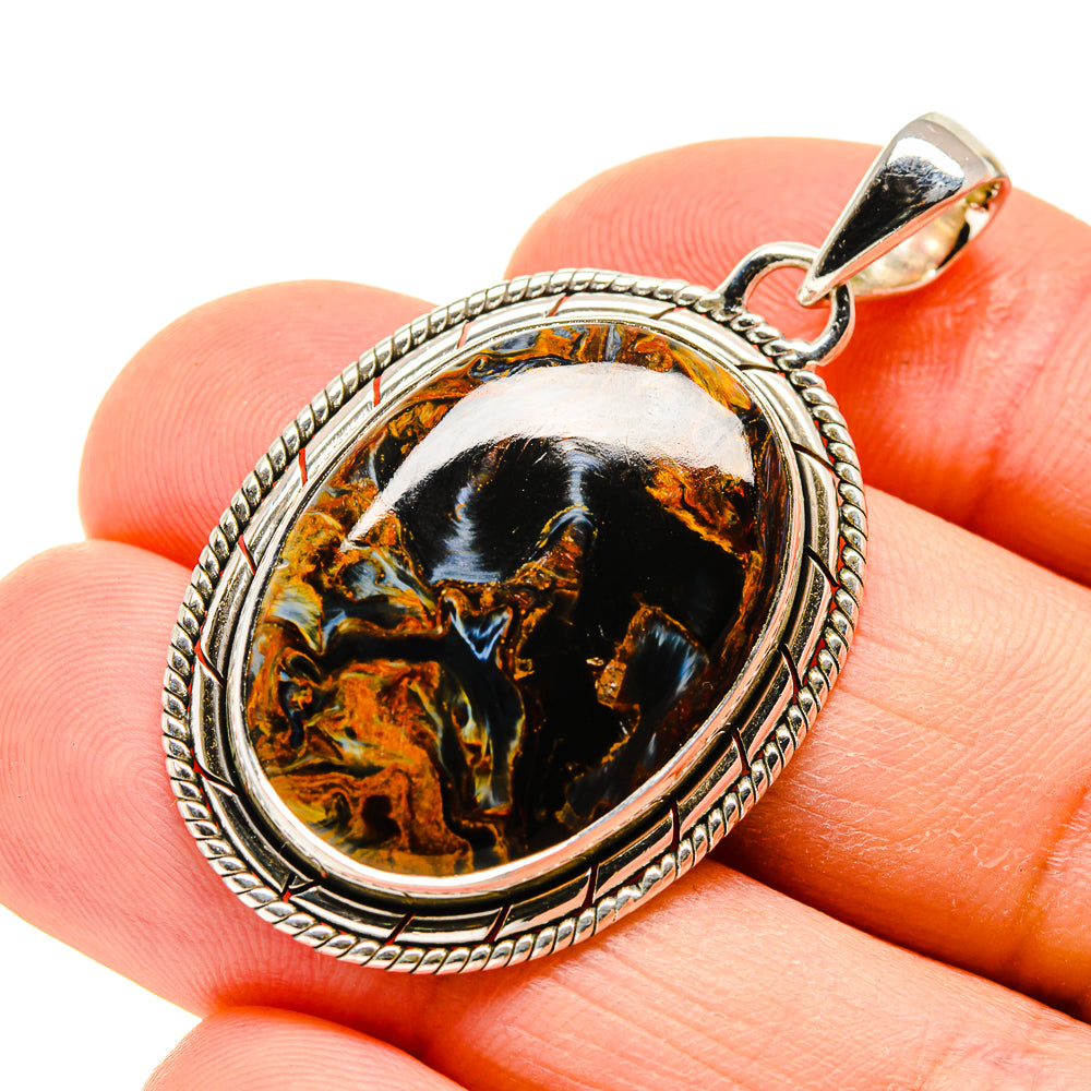Pietersite Pendants handcrafted by Ana Silver Co - PD754654