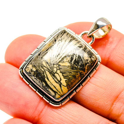 Pyrite Agate Pendants handcrafted by Ana Silver Co - PD754660