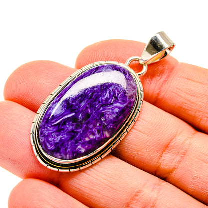 Charoite Pendants handcrafted by Ana Silver Co - PD754672