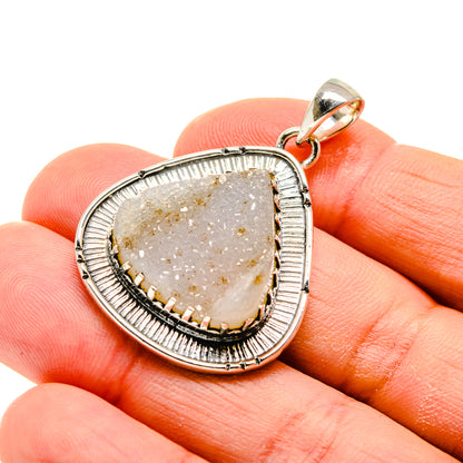 Desert Druzy Pendants handcrafted by Ana Silver Co - PD754683