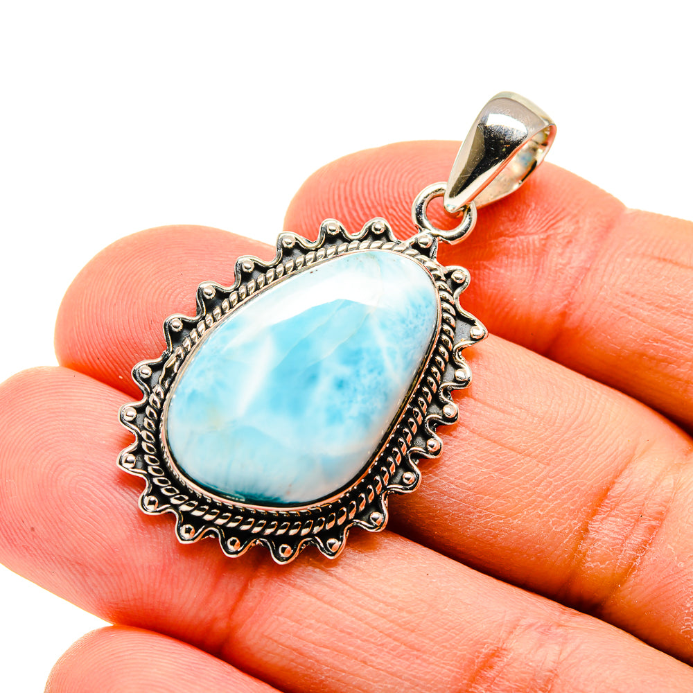 Larimar Pendants handcrafted by Ana Silver Co - PD754685