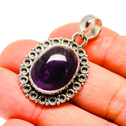 Amethyst Pendants handcrafted by Ana Silver Co - PD754693