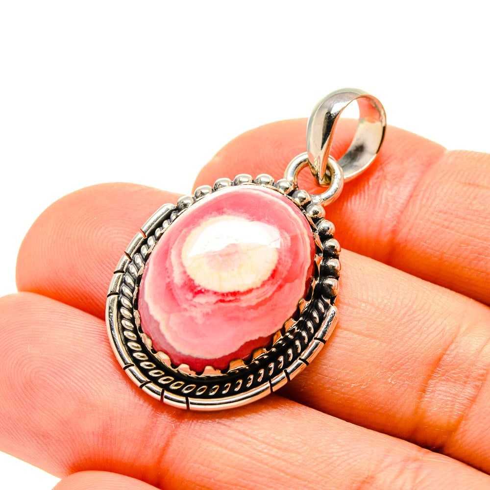Rhodochrosite Pendants handcrafted by Ana Silver Co - PD754710