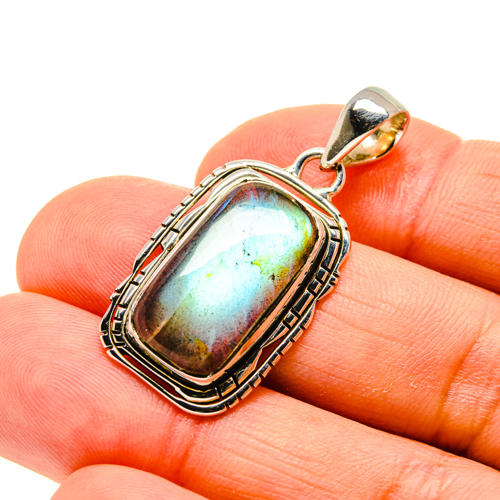 Labradorite Pendants handcrafted by Ana Silver Co - PD754714