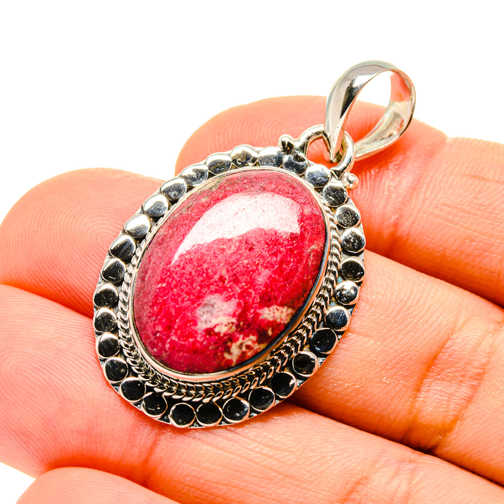 Thulite Pendants handcrafted by Ana Silver Co - PD754716